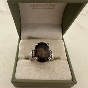 Judith Ripka Smoky Quartz Ring